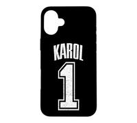 Custodia per iPhone 16 Plus Karol 1 Fan Sport Graphic Uomo Donna