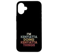 Custodia per iPhone 16 Plus Kenyatta Name Kenyatta Personalized Name First Given