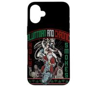 Custodia per iPhone 16 Plus Kevin Smith Jay & Silent Bob Xmas Holy Smokes Biker Babbo Natale
