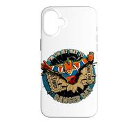 Custodia per iPhone 16 Plus Kevin Smith Visualizza l'edizione del logo di Askewniverse Danger Days LDN