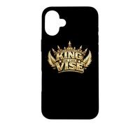 Custodia per iPhone 16 Plus King of the Vise Morsa da banco Trota Streamer Hackle Hook
