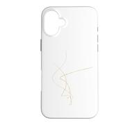 Custodia per iPhone 16 Plus Kintsugi Arte Giapponese Linee di Frattura Dorate