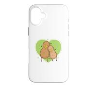 Custodia per iPhone 16 Plus Kiwi Bird è innamorato Kiwi Fruit Animal