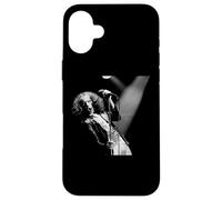 Custodia per iPhone 16 Plus Klaus Meine Scorpions ti rock come un cantante uragano