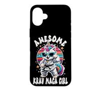 Custodia per iPhone 16 Plus Krav Maga per Ragazze