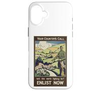 Custodia per iPhone 16 Plus La chiamata del tuo paese - Poster dell'esercito britannico 1915