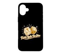 Custodia per iPhone 16 Plus La fede tira i dadi Christian Faith Gaming