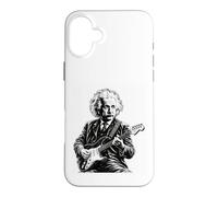 Custodia per iPhone 16 Plus La fisica incontra lo scienziato della musica rock Chitarristi Nerd