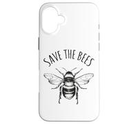 Custodia per iPhone 16 Plus La Giornata della Terra delle Api Salvate le Api Salvate il