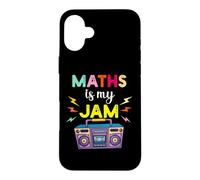 Custodia per iPhone 16 Plus La matematica è la mia marmellata anni '80 anni '90 retrò insegnanti giorno carino donne