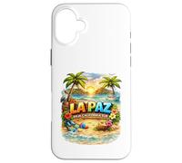 Custodia per iPhone 16 Plus La Paz Baja California Sur Messico Spiaggia Vacanza Tramonto