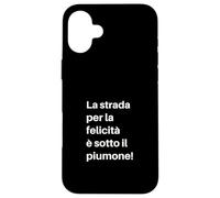 Custodia per iPhone 16 Plus La strada per la felicità è sotto il piumone!