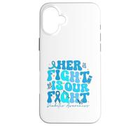 Custodia per iPhone 16 Plus La sua lotta è la nostra lotta che supporta il diabete