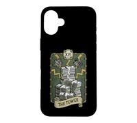 Custodia per iPhone 16 Plus La Torre Tarocchi Carta Dollaro Soldi Astrologia