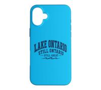 Custodia per iPhone 16 Plus Lago Ontario Ancora Ontario Ancora Grandi Laghi Grafico