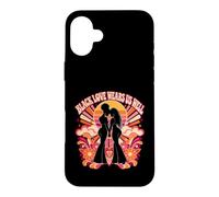 Custodia per iPhone 16 Plus L'Amore Nero Ci Sta Bene Lesbian Pride