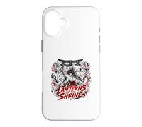Custodia per iPhone 16 Plus Lanterne Al Santuario Giapponese Spirito Volpe