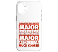 Custodia per iPhone 16 Plus Laurea per studenti di fisica teorica - tranne molto più interessante