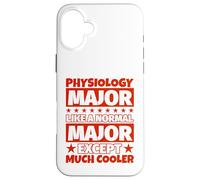 Custodia per iPhone 16 Plus Laurea studentesca di fisiologia - Tranne molto più cool