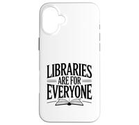 Custodia per iPhone 16 Plus Le biblioteche sono per tutti gli amanti dei libri inclusivi