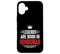 Custodia per iPhone 16 Plus Le leggende sono nate in Honduras angosciate