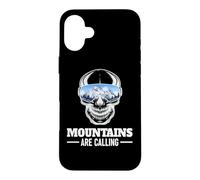 Custodia per iPhone 16 Plus Le montagne chiamano sci da snowboard per sport invernali
