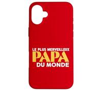 Custodia per iPhone 16 Plus Le plus Merveilleux Papa Du Monde