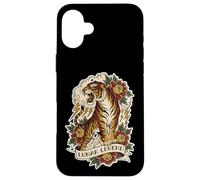 Custodia per iPhone 16 Plus Leggenda lunare Zodiac Tiger