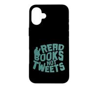 Custodia per iPhone 16 Plus Leggi libri, non tweet