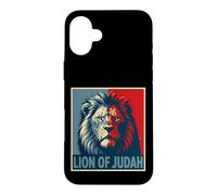 Custodia per iPhone 16 Plus Leone di Giuda ruggente Messia Re Forza