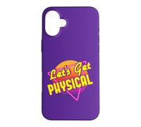 Custodia per iPhone 16 Plus Let's Get Physical 80s Costume Party Retro Anni Ottanta Allenamento