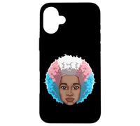 Custodia per iPhone 16 Plus Lgbtq Afroamericano Transgender Afro Rainbow Power