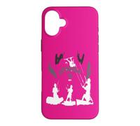 Custodia per iPhone 16 Plus Life Begins At Twenty Knots For Kite Surfers Bianco Grigio