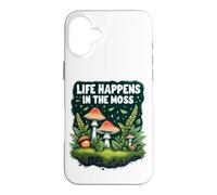 Custodia per iPhone 16 Plus Life Happens In The Moss Mossarium Bosco Da Interno
