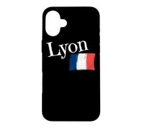 Custodia per iPhone 16 Plus Lione, Francia, bandiera, francese, città, di, lione