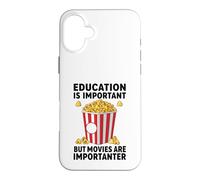 Custodia per iPhone 16 Plus L'istruzione è importante, ma i film sono importanti