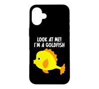 Custodia per iPhone 16 Plus Look At Me! I'm A Goldfish Divertente Costume Ragazzi Ragazze Bambini