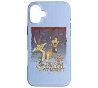 Custodia per iPhone 16 Plus Looney Tunes Bugs and Daffy The Only Come At Night