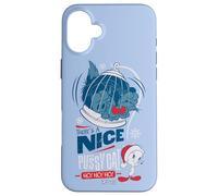 Custodia per iPhone 16 Plus Looney Tunes Tweety and Sylvester Nice Pussy Cat