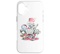 Custodia per iPhone 16 Plus Looney Tunes Tweety Holiday Sketch