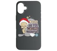 Custodia per iPhone 16 Plus Looney Tunes Tweety Who You Calling Naughty?