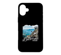 Custodia per iPhone 16 Plus Lucerna Svizzera Souvenir Lucerna