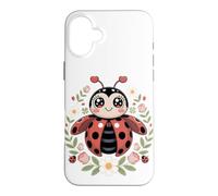 Custodia per iPhone 16 Plus Lucky Little Ladybug Bug Insect Garden Cute