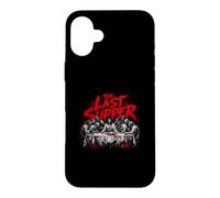 Custodia per iPhone 16 Plus L'ultima cena Christian Heavymetal Scena