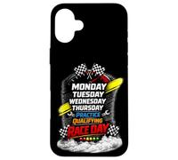 Custodia per iPhone 16 Plus Lunedì Martedì Giovedi Allenamento Qualifying Race Day