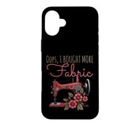 Custodia per iPhone 16 Plus Macchina da cucire Quilter per cucitrice per fognature e trapuntatura