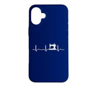 Custodia per iPhone 16 Plus Macchina da cucire Quilter per cucitrice per fognature e trapuntatura