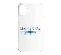 Custodia per iPhone 16 Plus Made New in Christ Jesus - Christian Faith Baptism