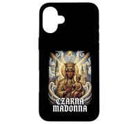 Custodia per iPhone 16 Plus Madonna Nera di Czestochowa Maria Beata Madre