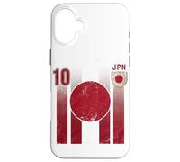 Custodia per iPhone 16 Plus Maglietta Giapponese Uomo Donna Retro Japan Tokyo Travel